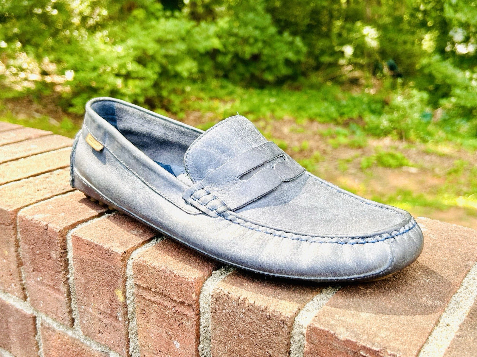 Cole Haan Coburn Penny Washed Loafers /Indigo Blue/ Men’s Size 11.5/ $170 Retail