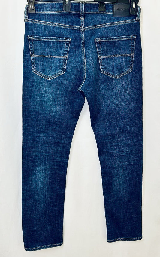 Lucky Brand 410 Athletic Slim - Men’s 32x32 - Medium/Dark Wash - Flawless!