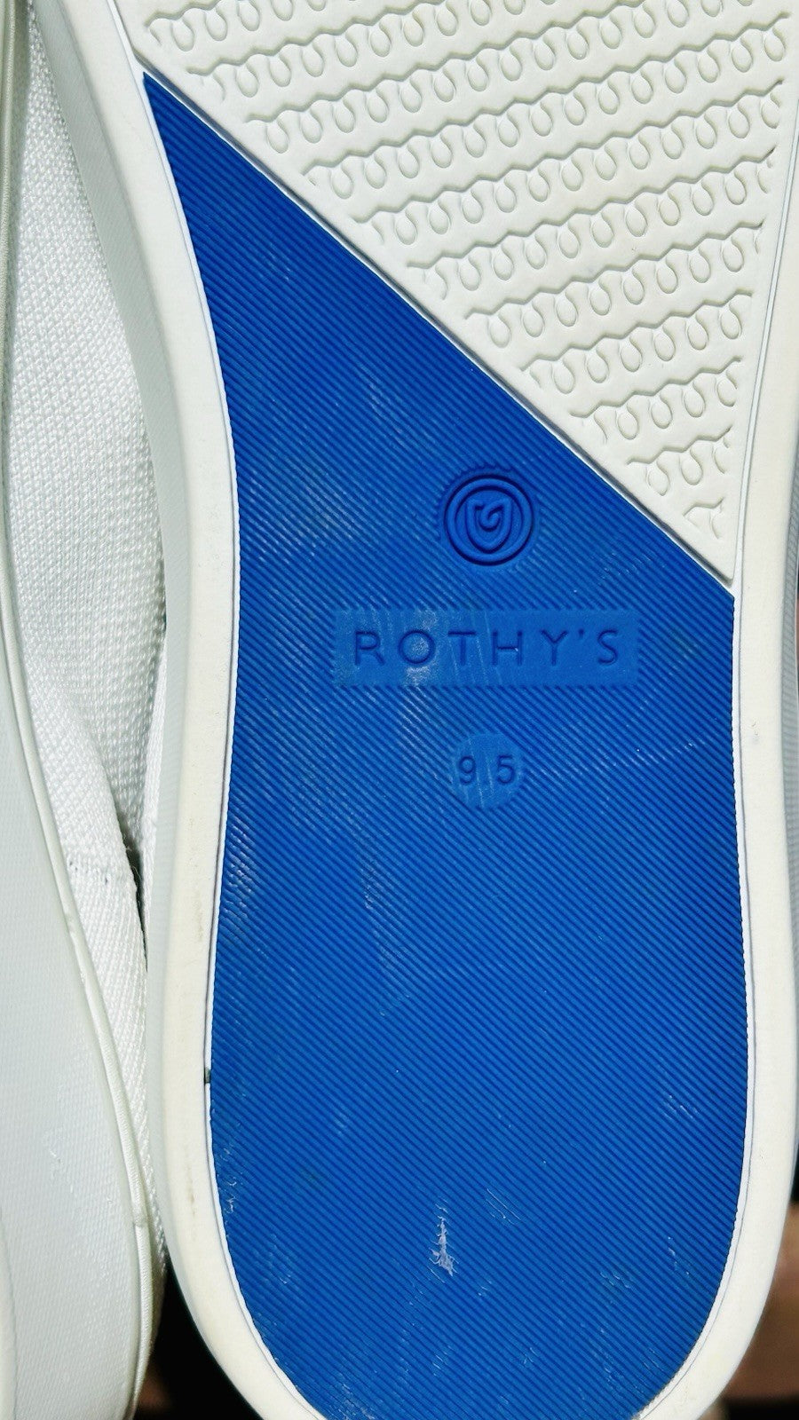 Rothy's Shoes / The Original Casual Sneaker / Slip-On / Women's Size 9.5 / White