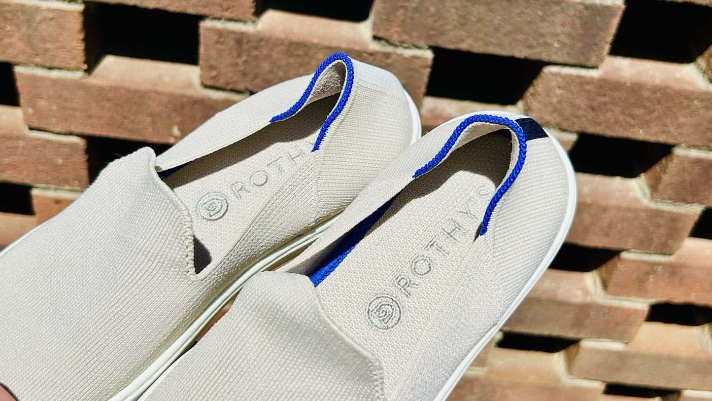 Rothy's Shoes / The Original Casual Sneaker / Slip-On / Women's Size 7 / White