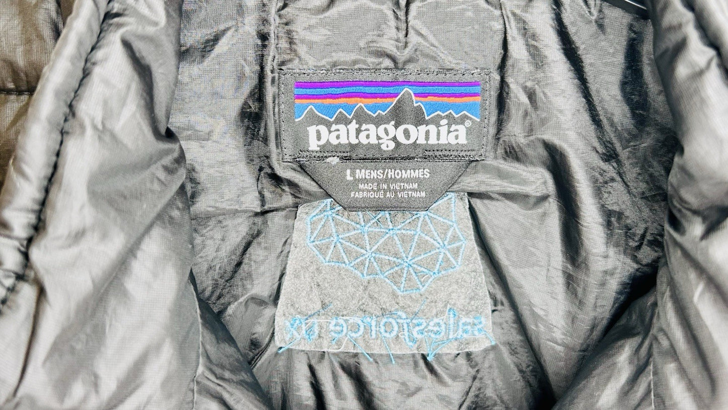 Patagonia Nano Puff Primaloft Quilted Puffer Vest Men's Small Forge Black