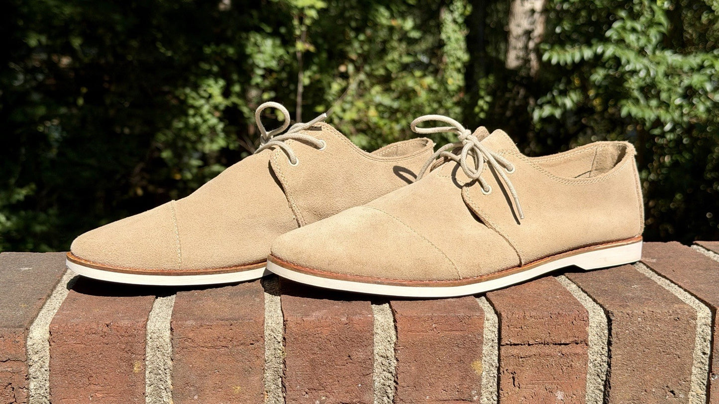 Toms’s Hensley / Size 10.5 / Birch Nubuck /Lace Up / Casual / Career / Shoes