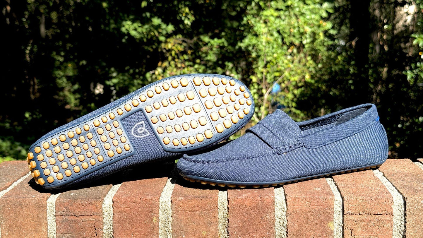 Rothy's Men’s Size 11 The Driving Loafer Navy New Rare $189 Retail