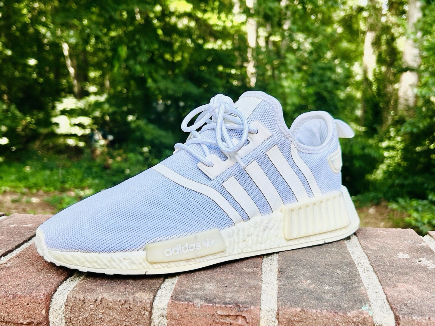 Size 8 - Adidas NMD_R1 Triple White | Replacement Insoles | No Box