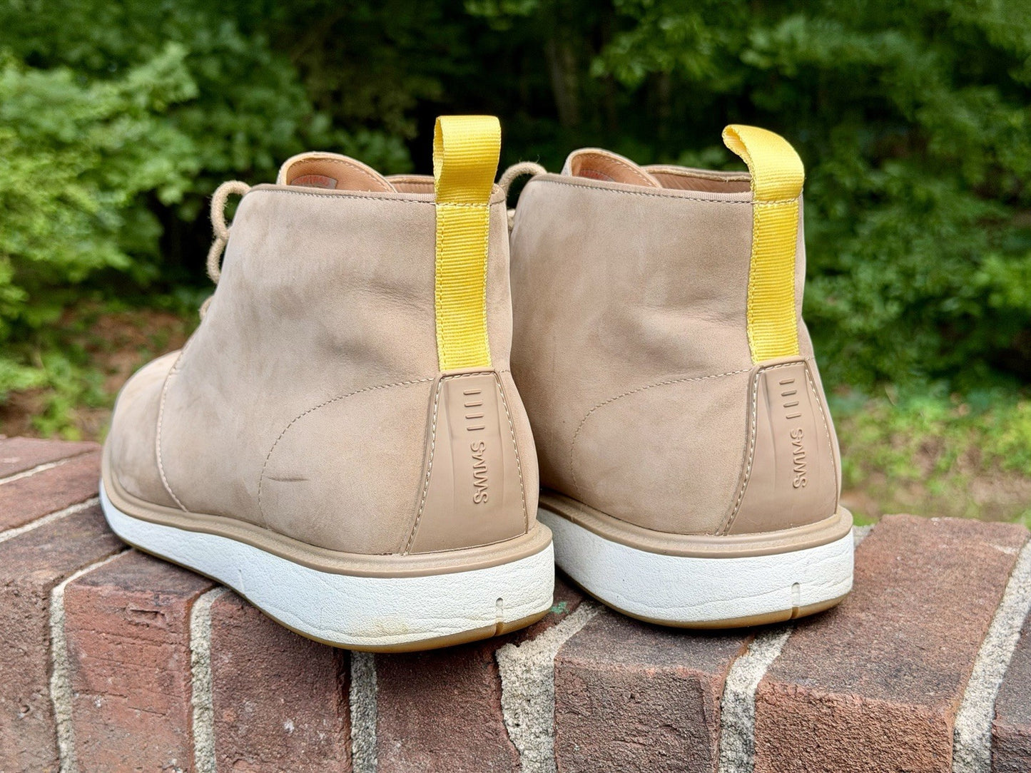 SWIMS Men Motion Chukka Waterproof Boot Size 12 Tan Beige - Worn Once - $250 New