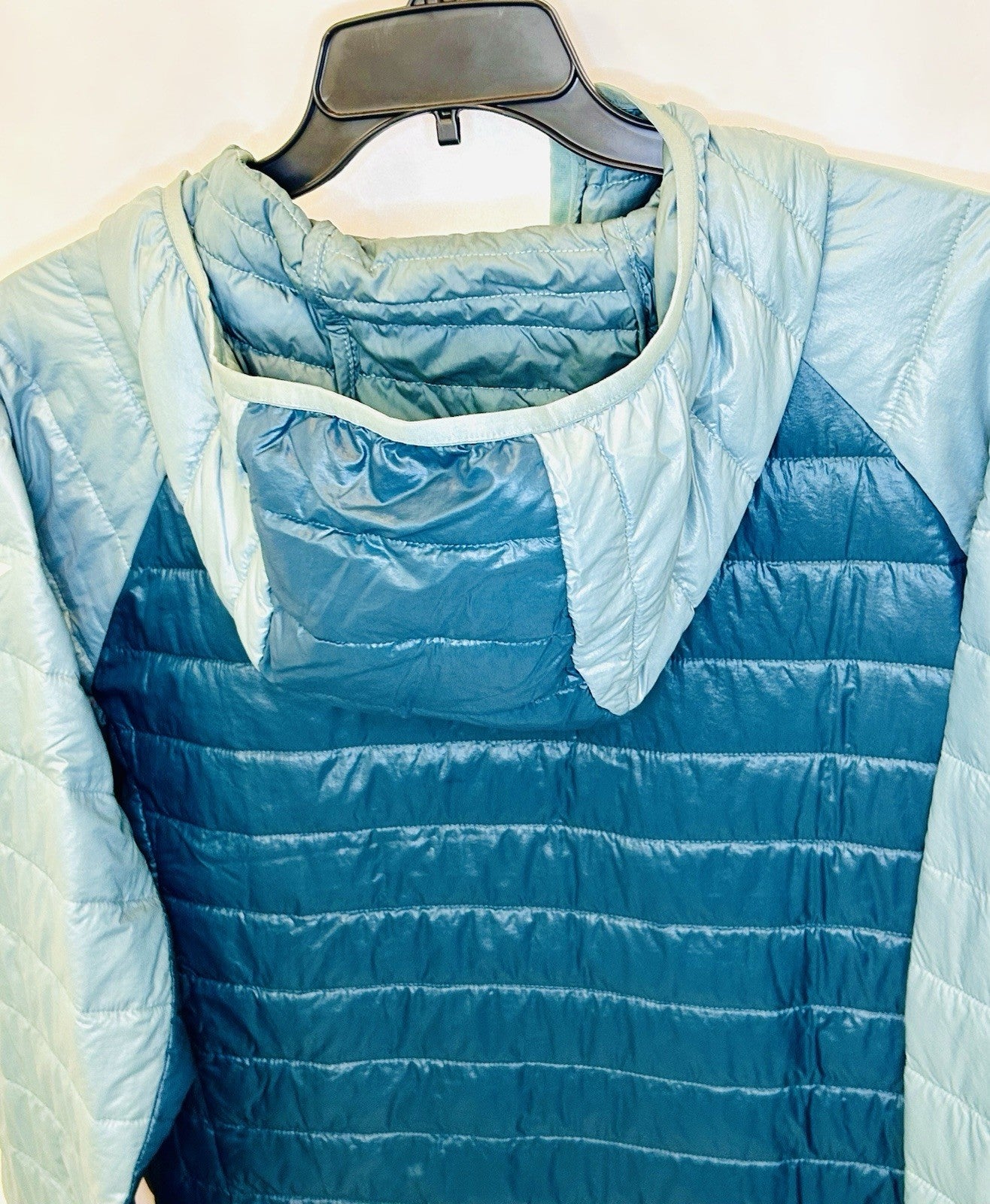 Columbia Titanium Series Men's Platinum Peak Hooded Insulated Puffer Jacket SZ L