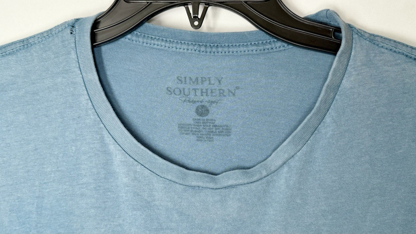 Simply Southern SeaFlag S/S Graphic T-Shirt Men’s Size XL