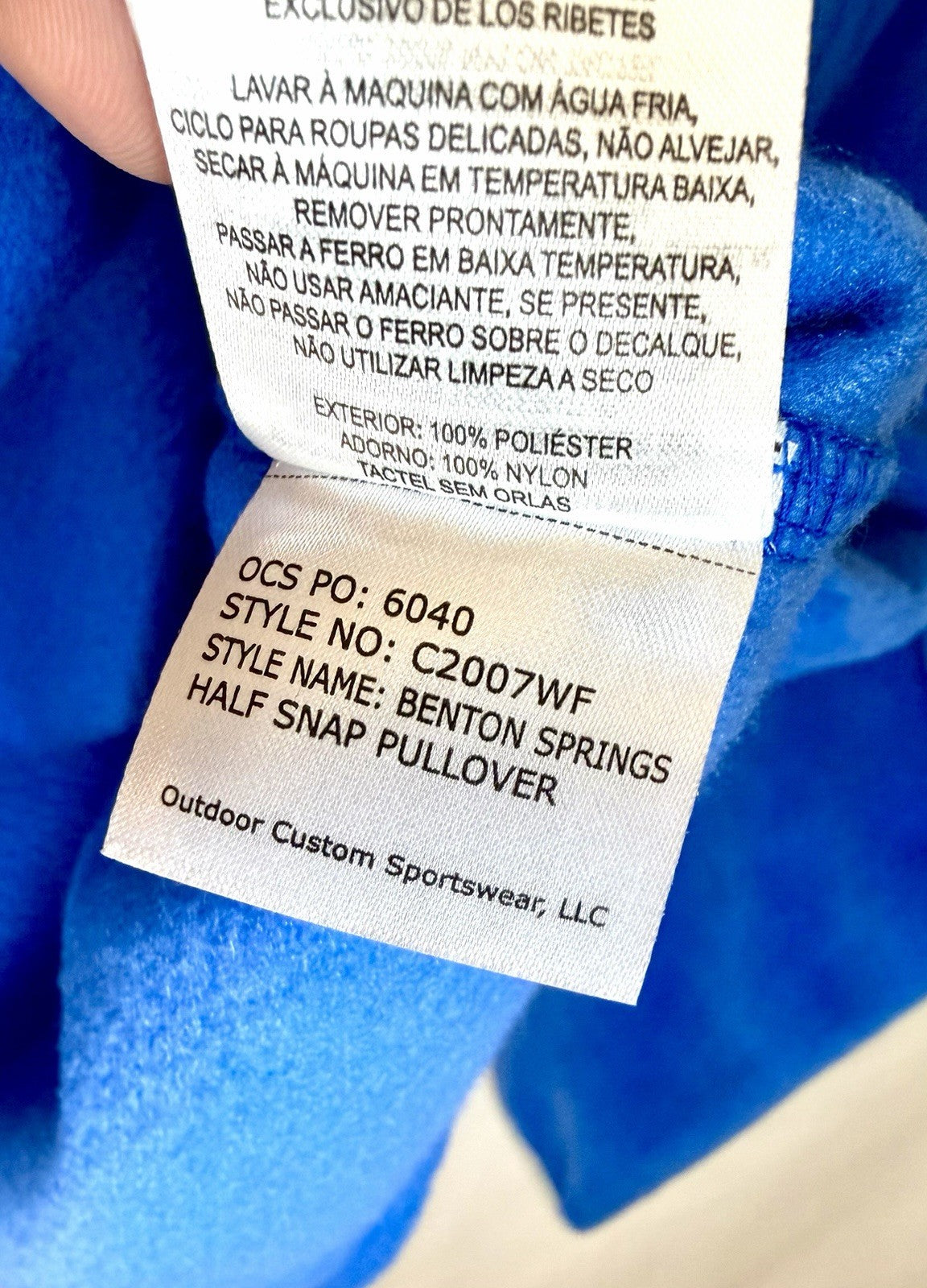 Columbia Women’s 1/4 Snap Fleece Pullover MLB Chicago Cubs Blue Large NWOT