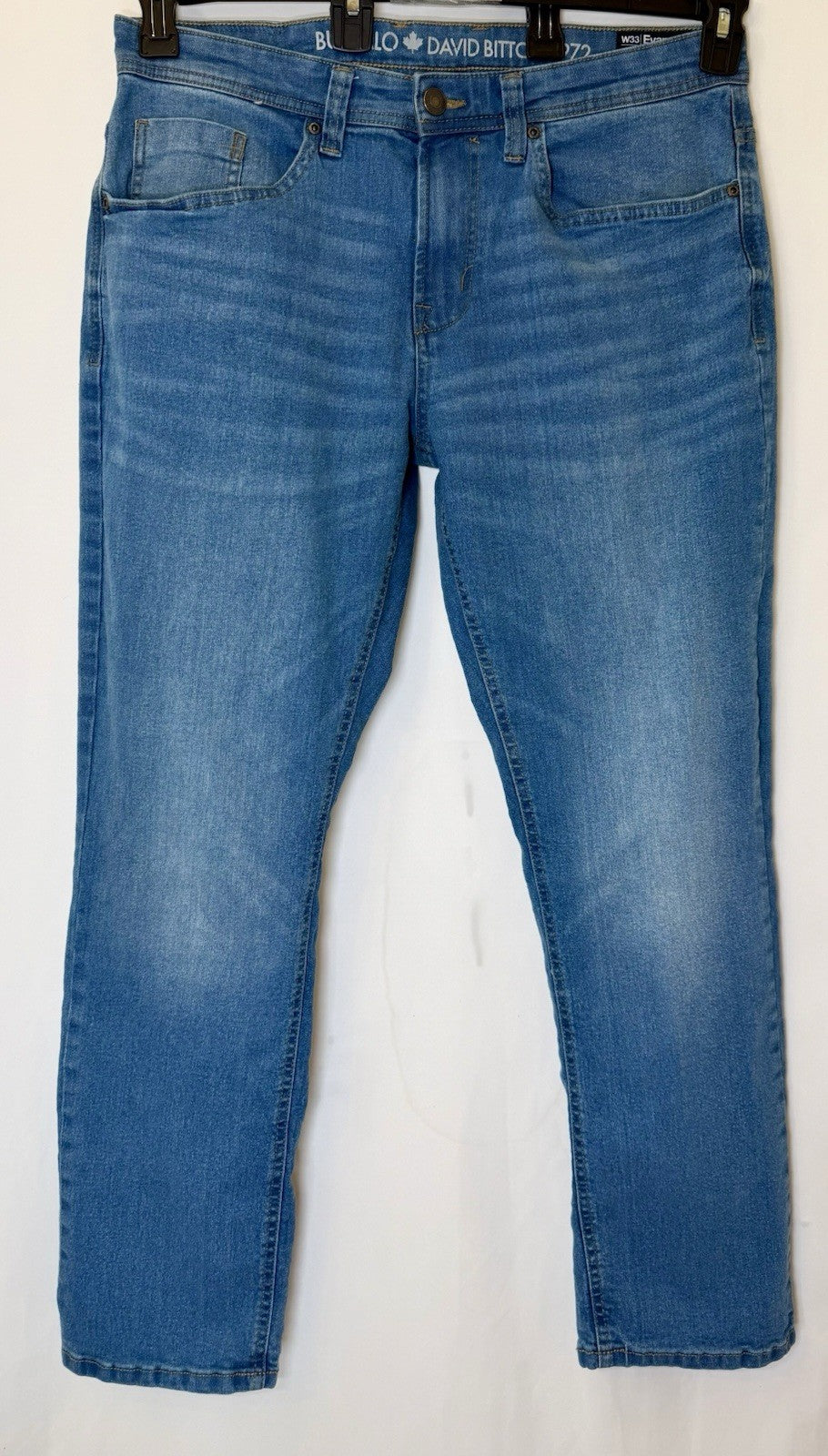 Buffalo David Bitton Men’s Slim Straight Stretch Evan-X Size 33x30 Jeans/Denim