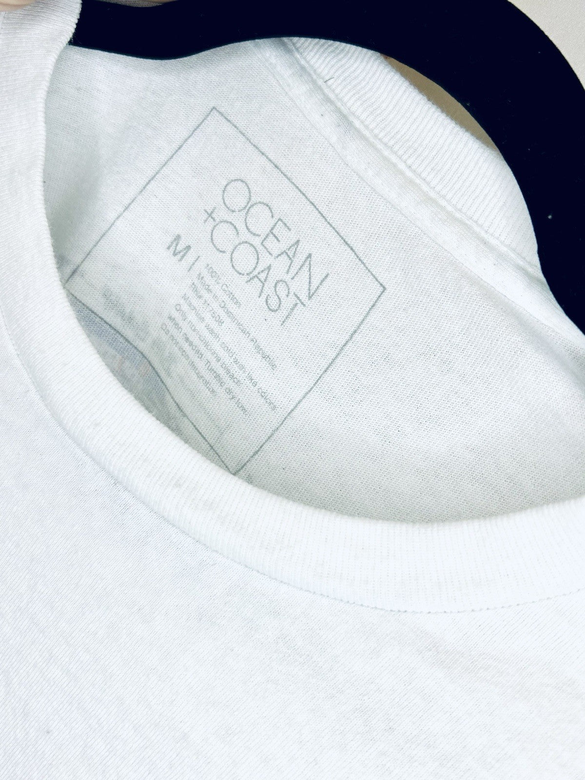 Ocean Coast White Fish Graphic Short Sleeve Shirt - Men’s Medium