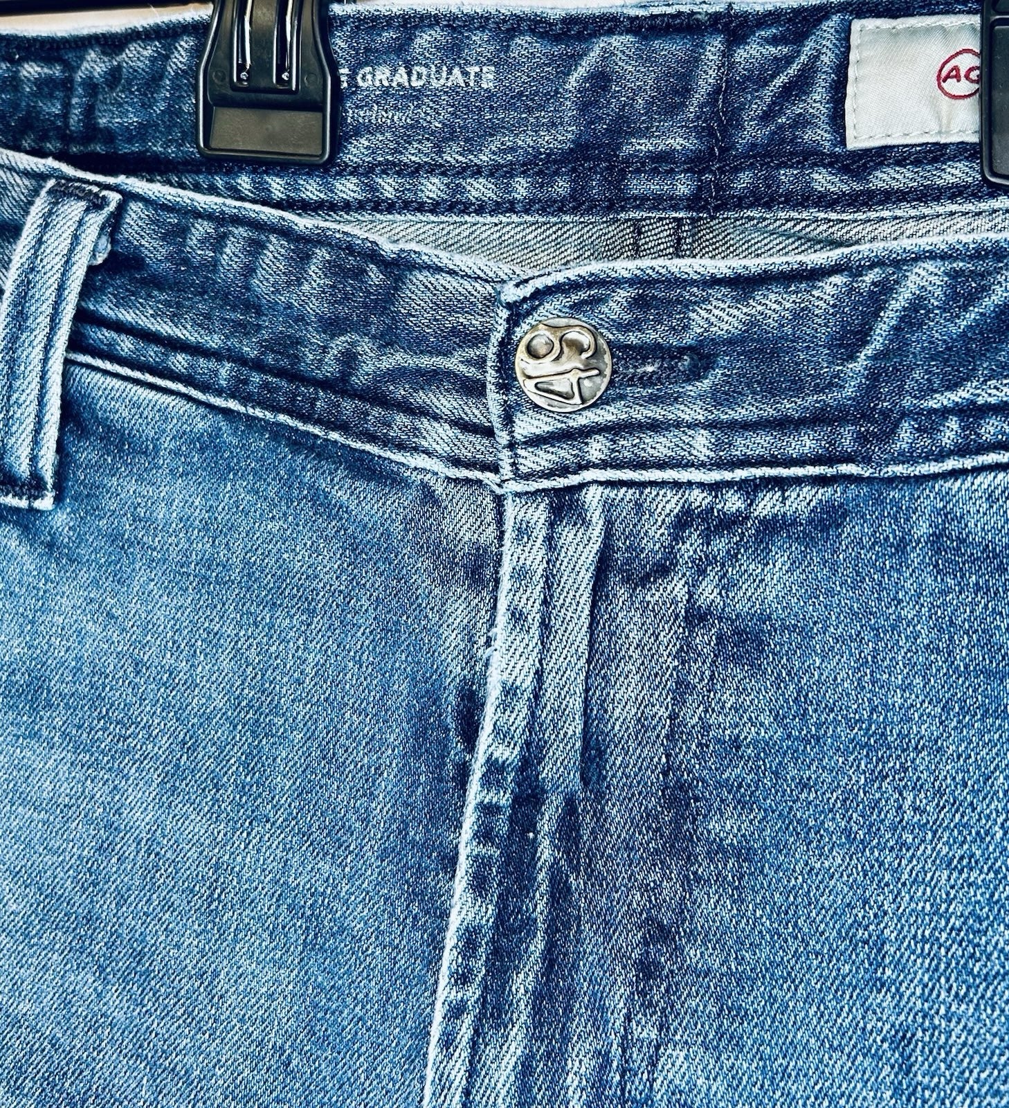 AG Adriano Goldschmied The Graduate Tailored Leg Medium Wash Mens 34 (34x30)