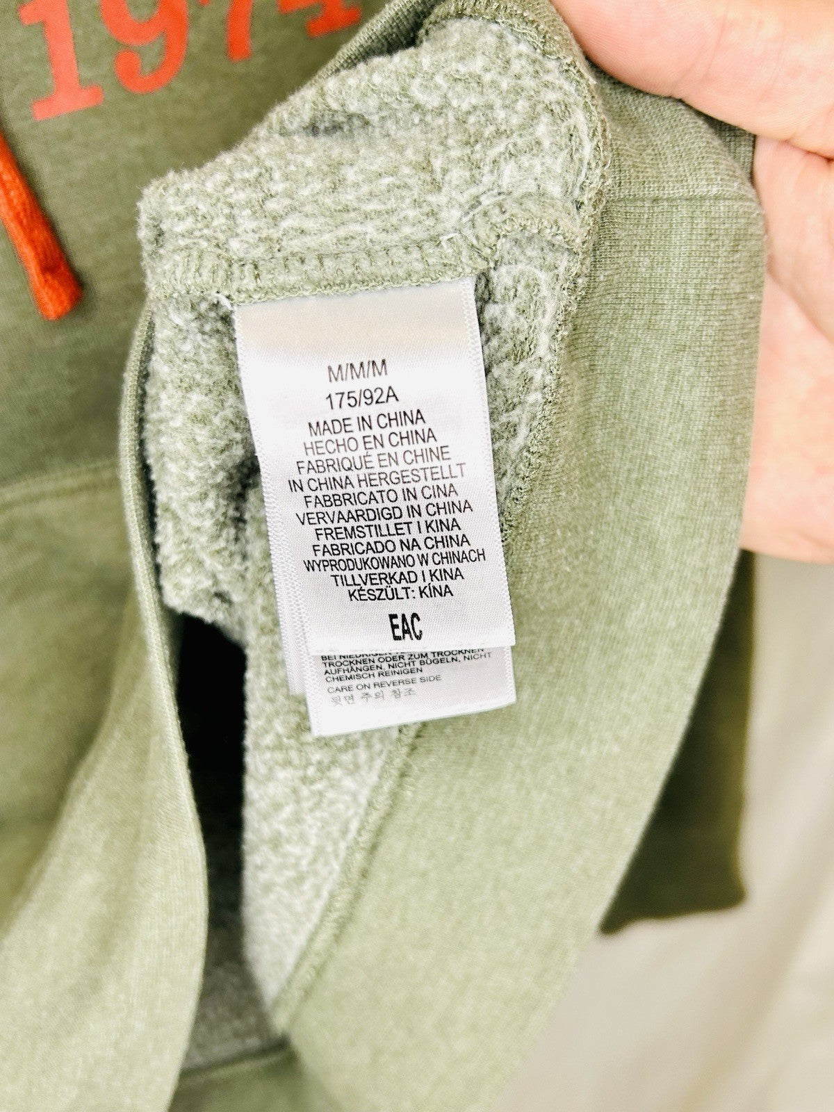 MARMOT Mountain Midweight Graphic Pullover Hoody , Green, Men's Medium