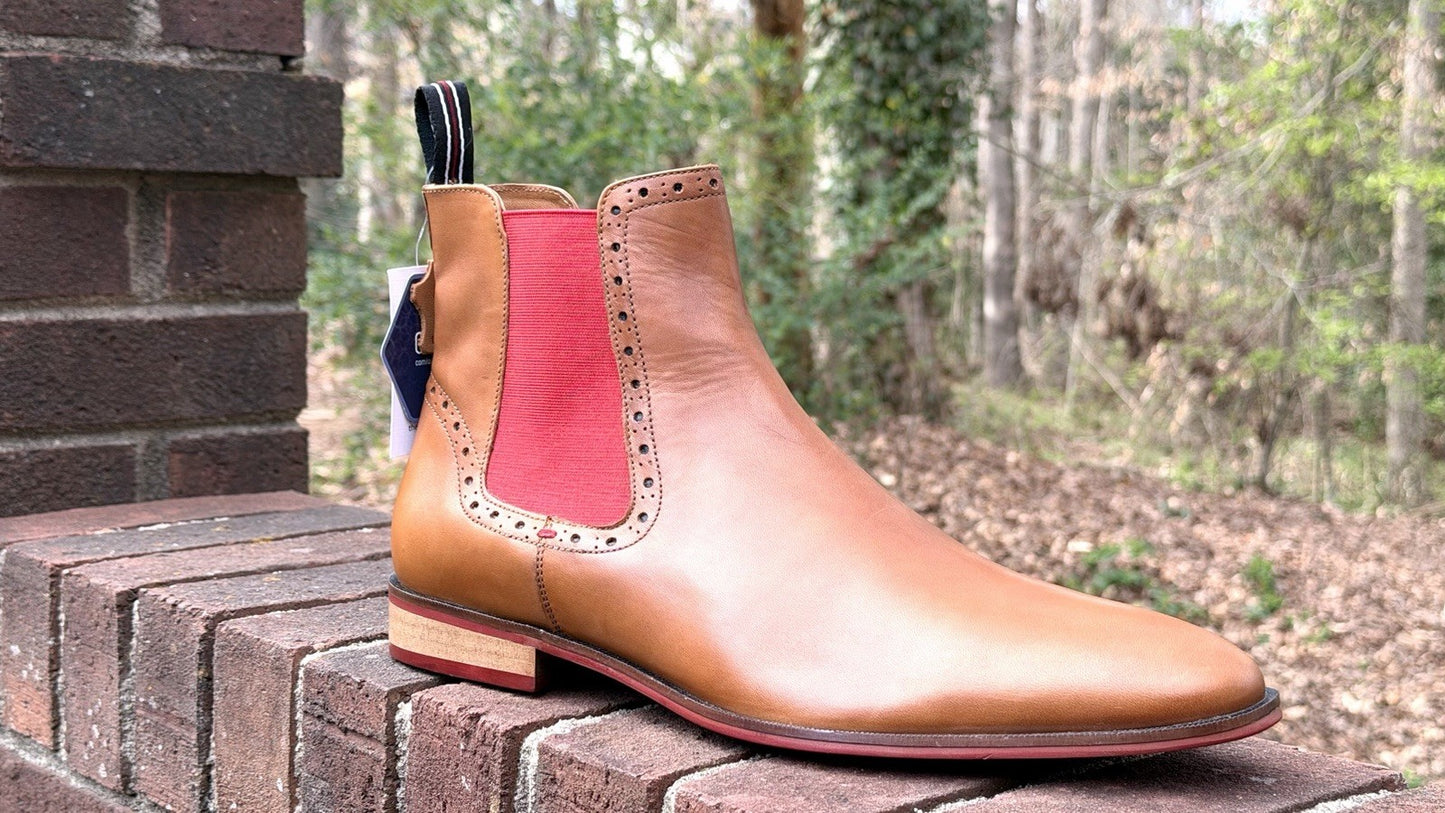 NWT Carlos by Carlos Santana Men's Mantra Chelsea Ankle Boots - Size 11.5D / New