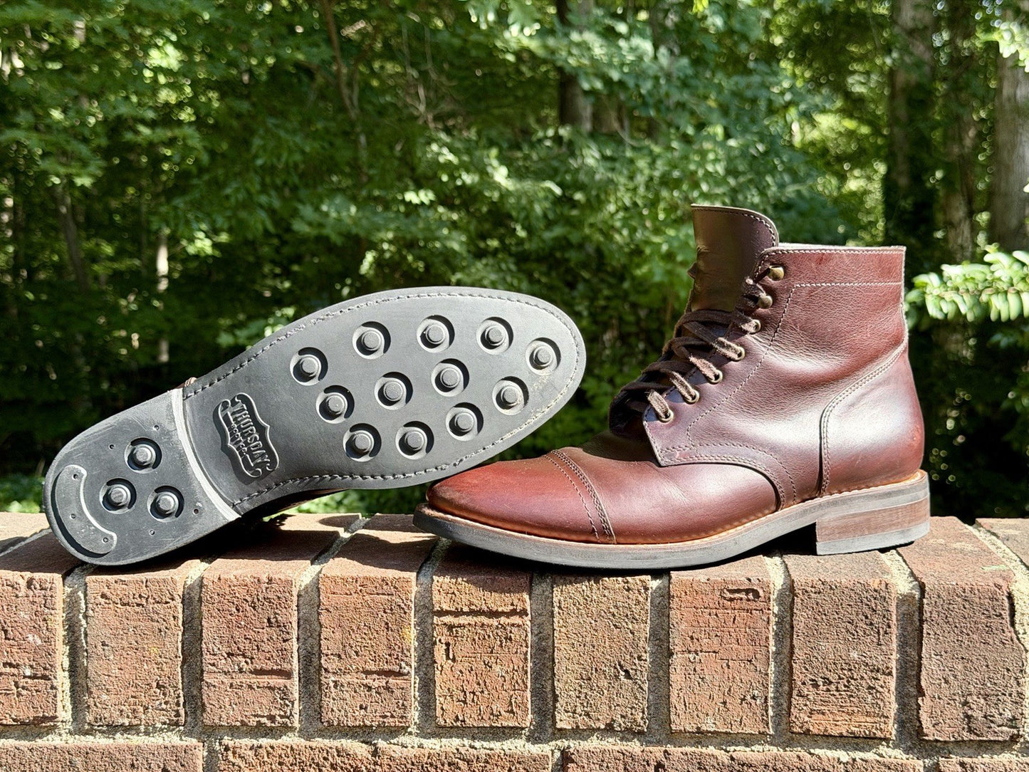 Thursday Boot Men's Captain Boots Classic Brown Size 11.5 Worn Twice!!