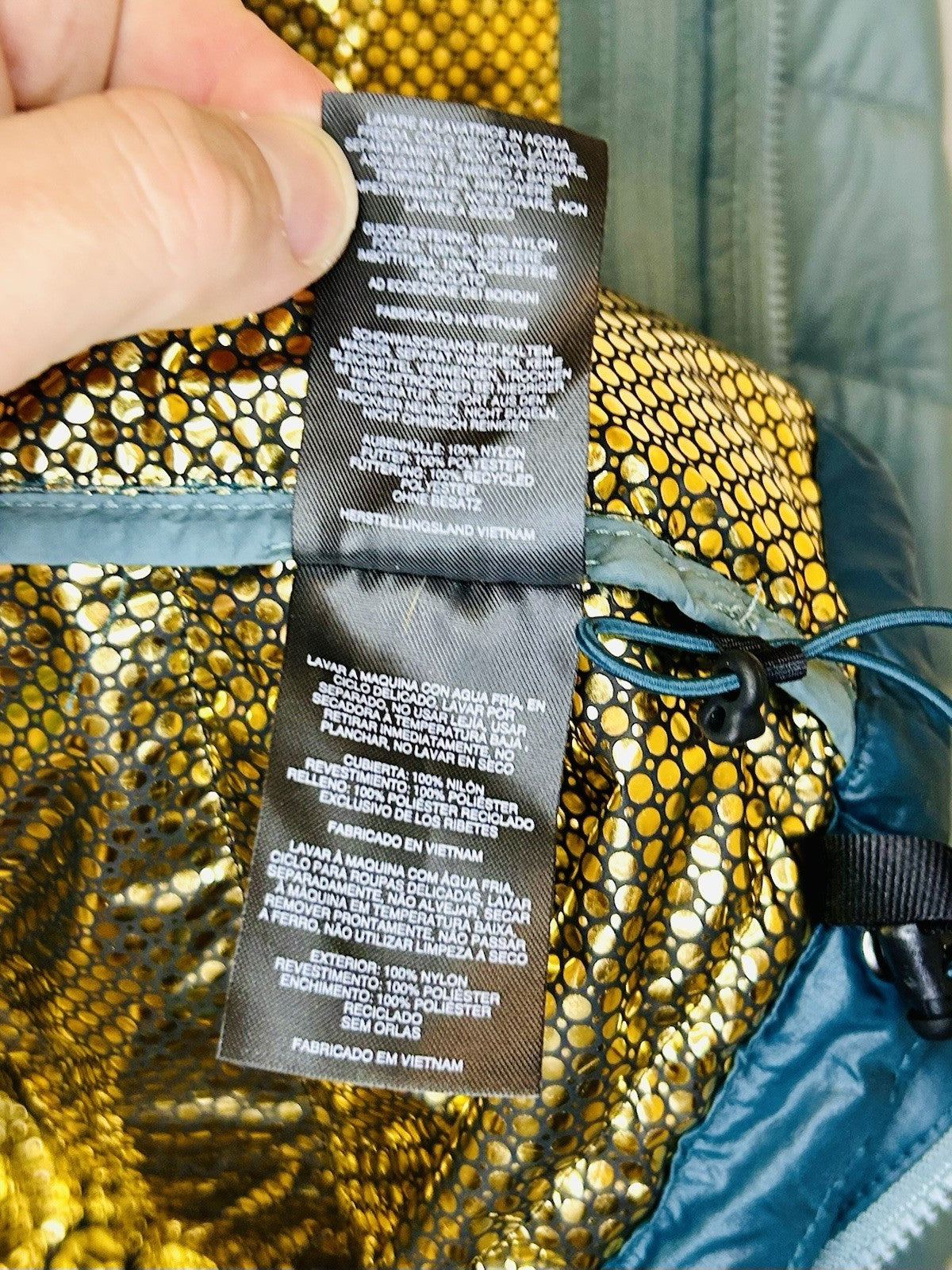 Columbia Titanium Series Men's Platinum Peak Hooded Insulated Puffer Jacket SZ L