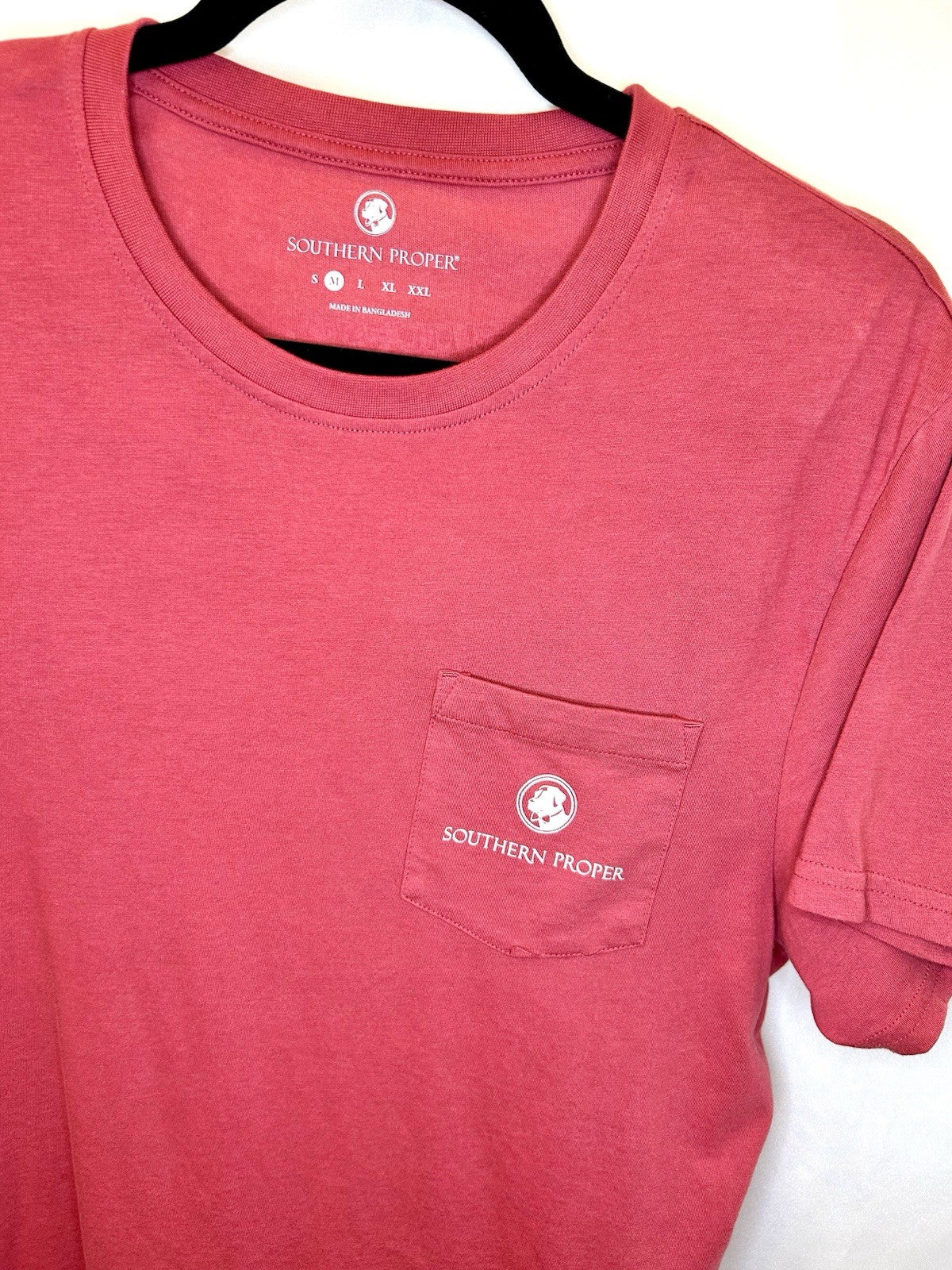 Southern Proper Game Day Short Sleeve T-shirt - Holly Berry - Men’s Medium
