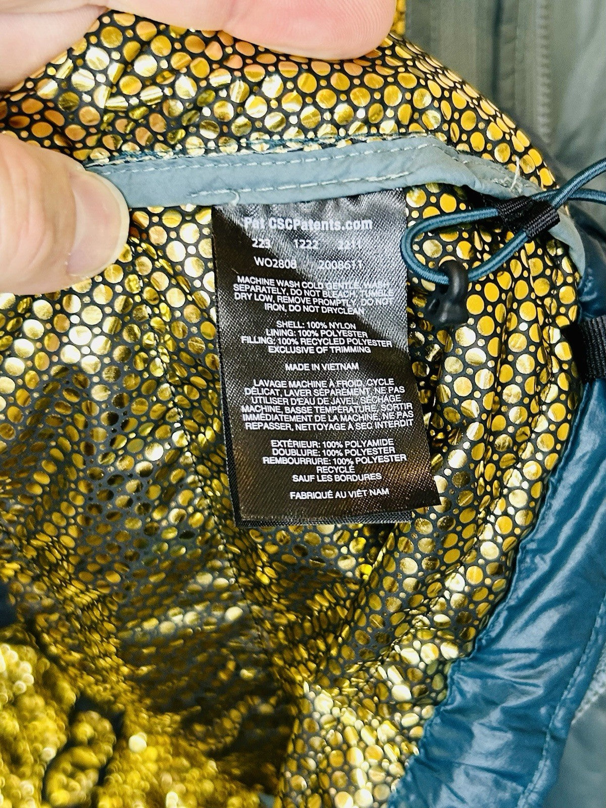 Columbia Titanium Series Men's Platinum Peak Hooded Insulated Puffer Jacket SZ L