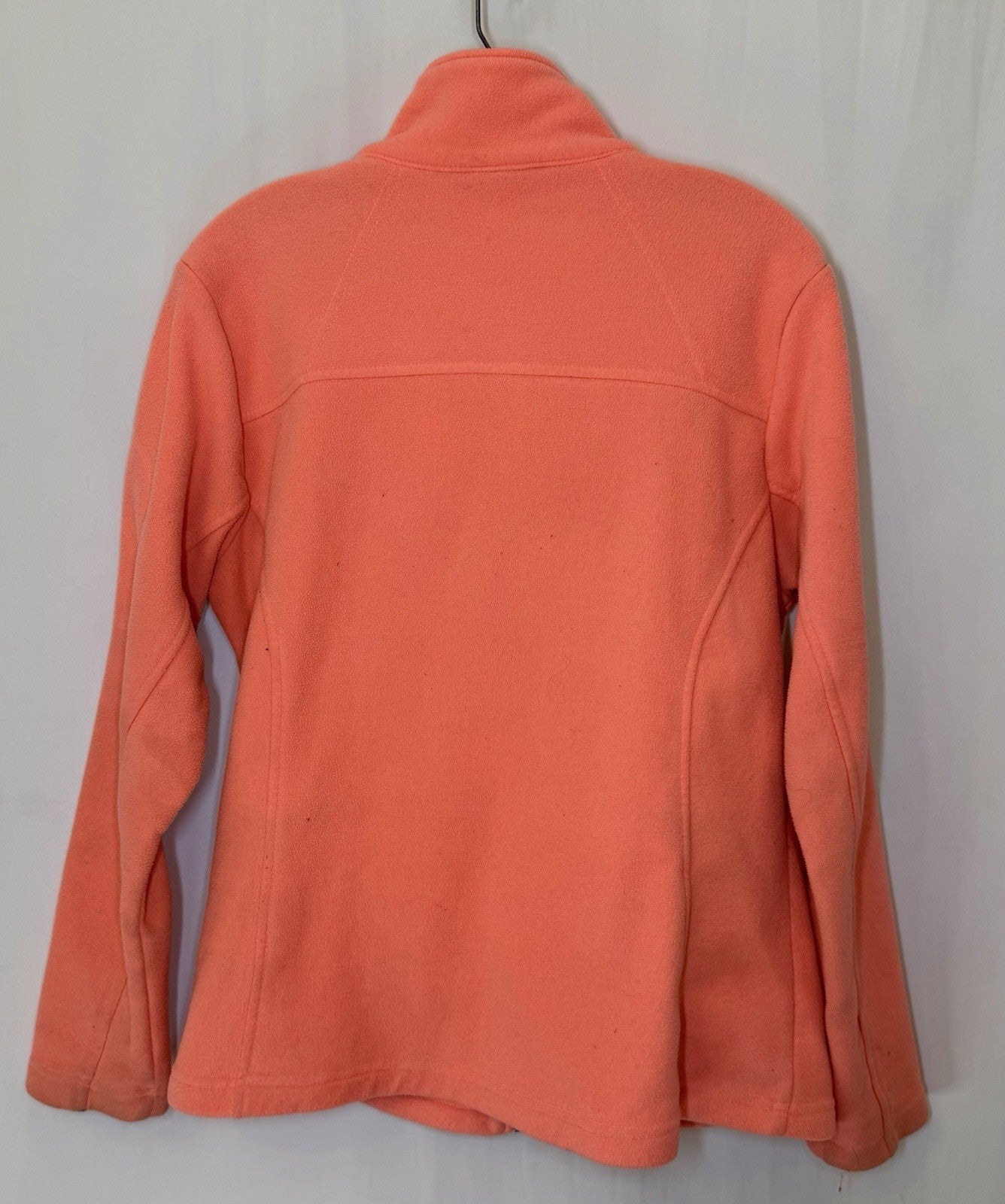 Columbia Jacket, Women's Size Large, Pink, Full Zip, Pocket on arm