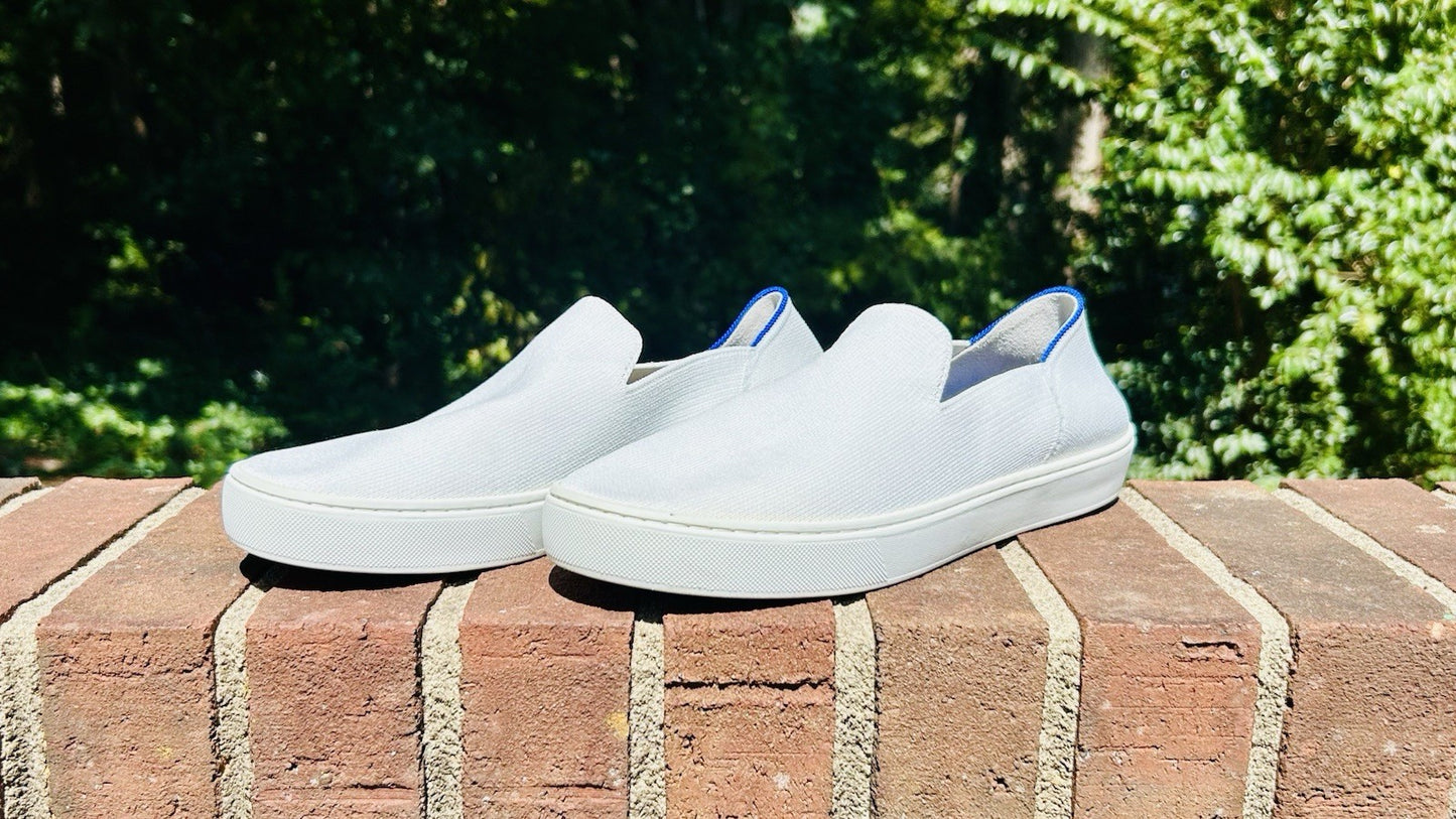 Rothy's Shoes / The Original Casual Sneaker / Slip-On / Women's Size 9.5 / White