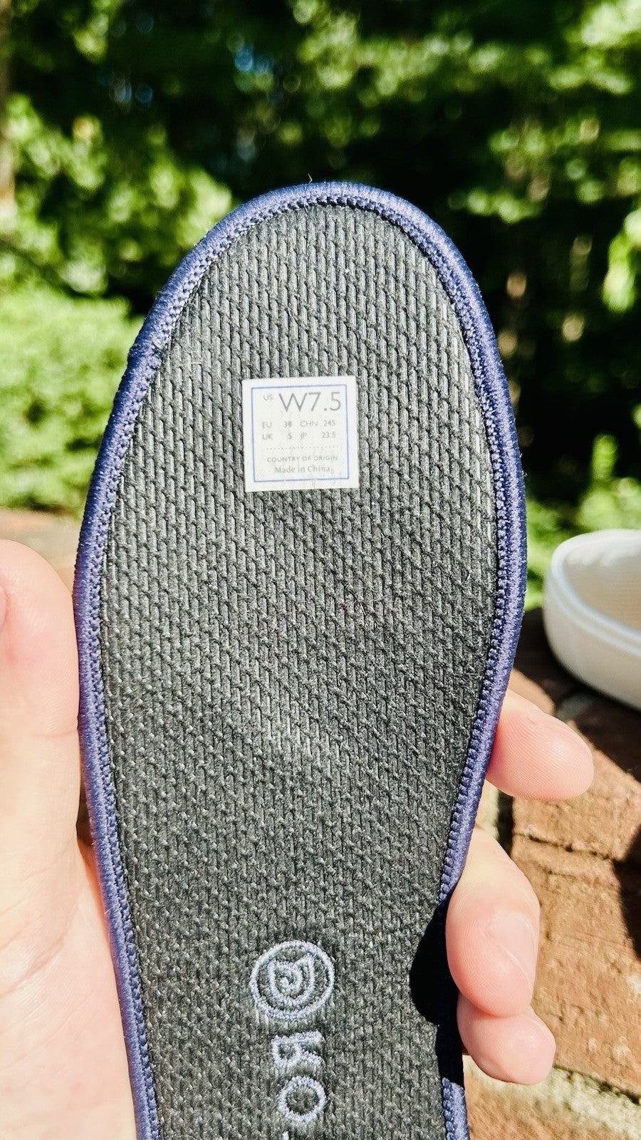 Rothys The Original Slip On Sneaker Sand Women’s Size 7.5 Comfort Shoes