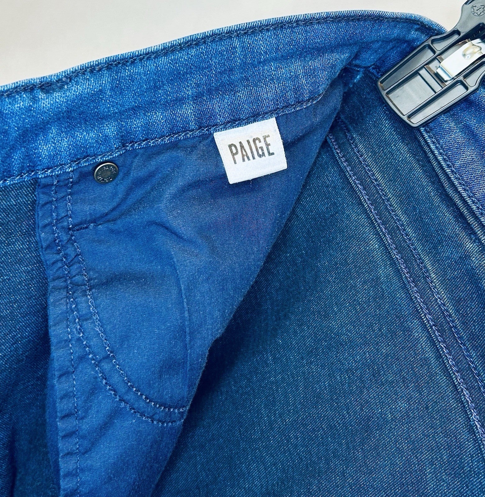 Paige Normandie Denim Jeans Straight Leg Dark Wash Mens Size 36 (36x30) $209 New