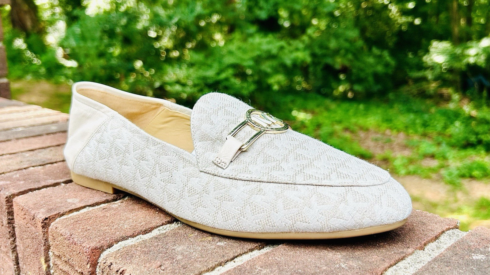 New MICHAEL KORS Charlton Loafer Leather | Bright White | 11M Size | Retail $155