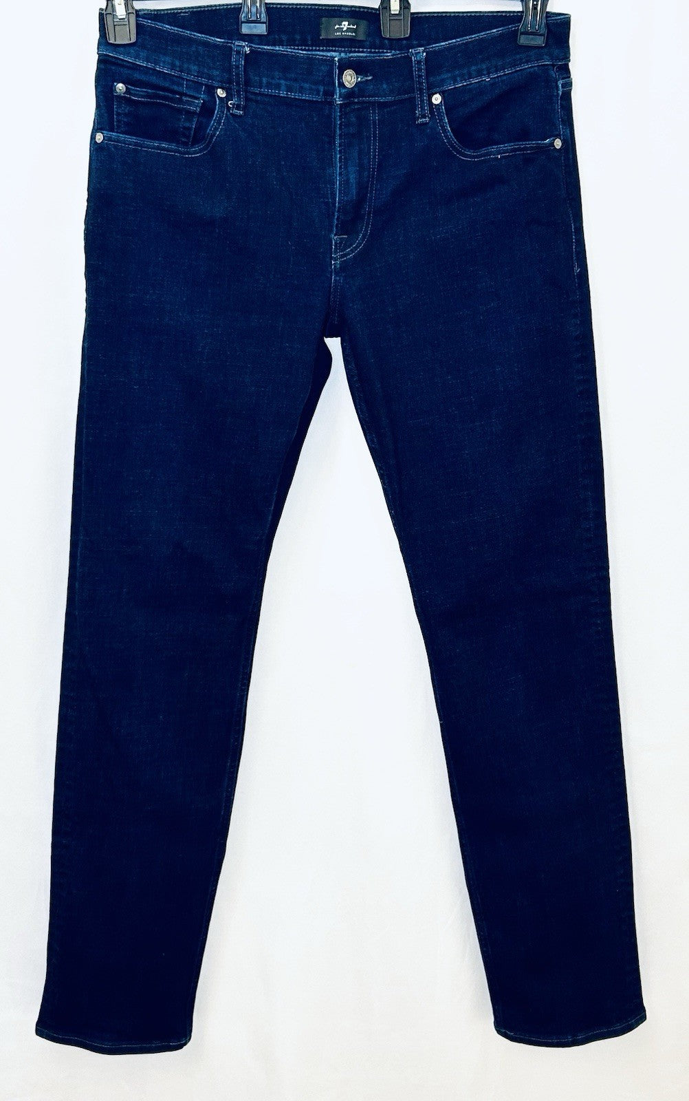 7 For All Mankind Slimmy 36’s Skinny Leg Dark Wash Men’s Size 36x32 ($198 New)