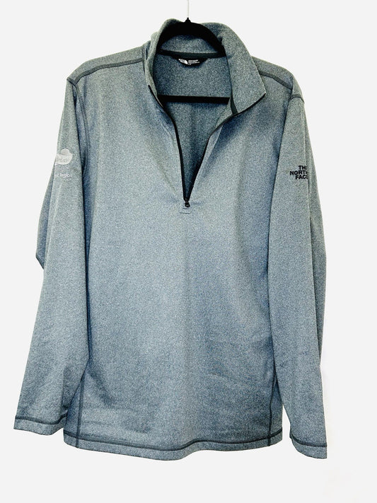 The North Face 1/4 Zip Pullover | Grey | Men’s Large | Polyester