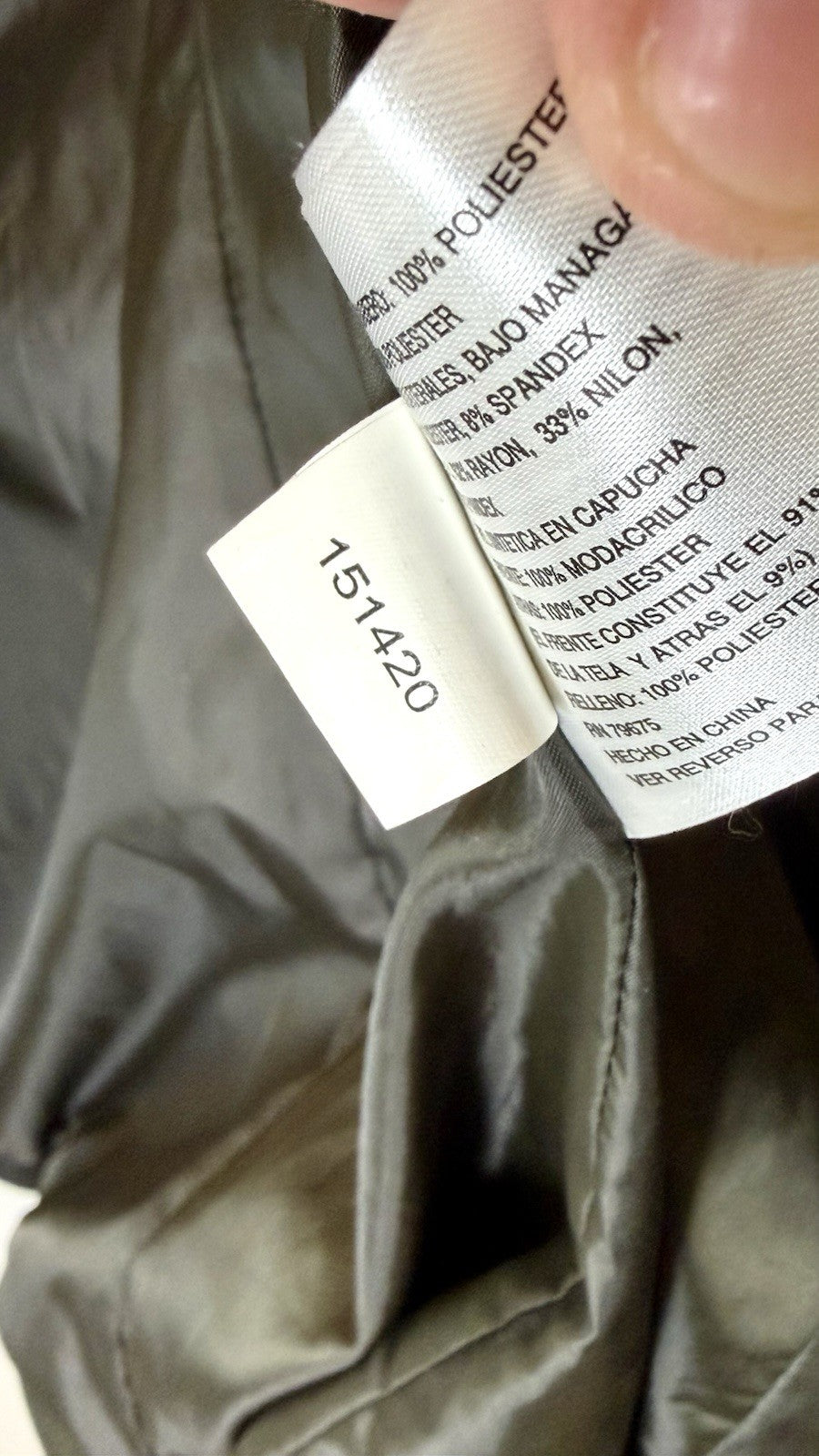 Michael Kors Camo Puffer Faux Fur Trim Hooded Coat Jacket Belted Size Large NWOT
