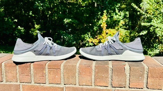 Olukai Holo Convertible Mesh Dark Shadow Grey Lace Up Athletic Shoes Men's 9.5