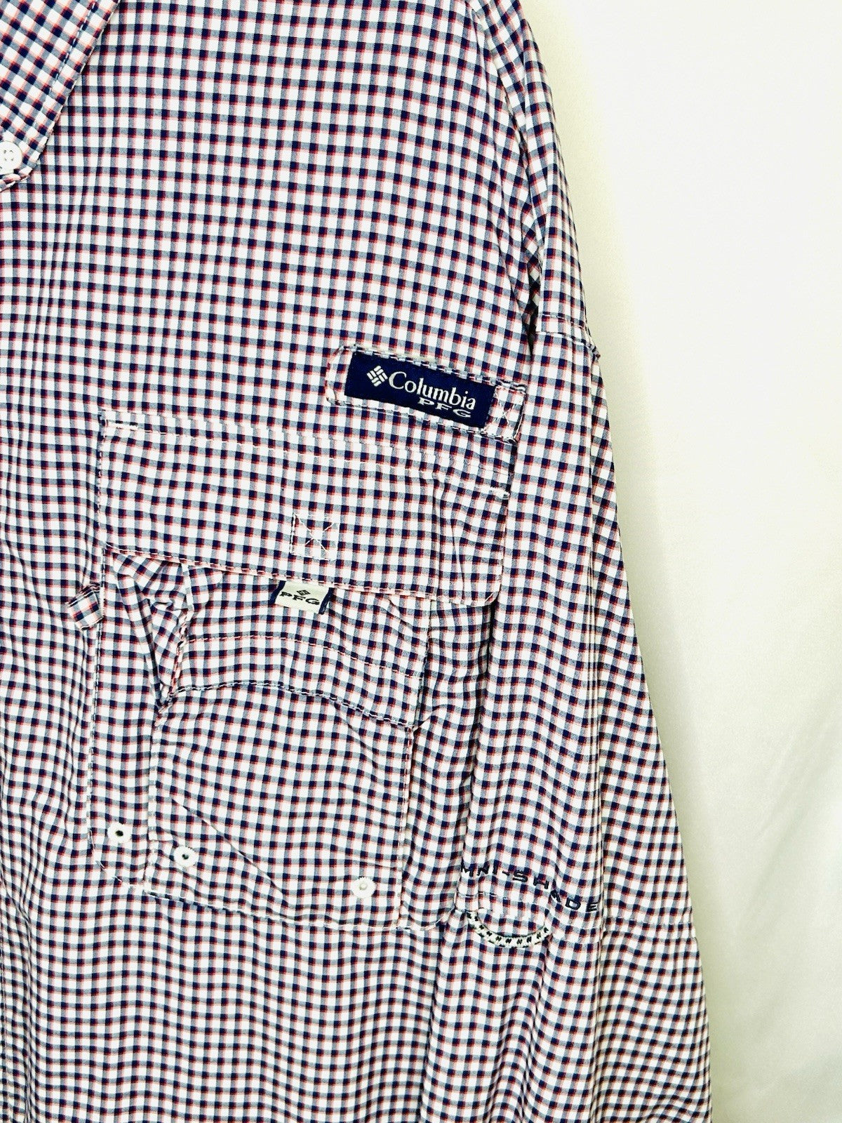 Columbia PFG Super Bahama Casual Button-Down Shirts Men’s XL