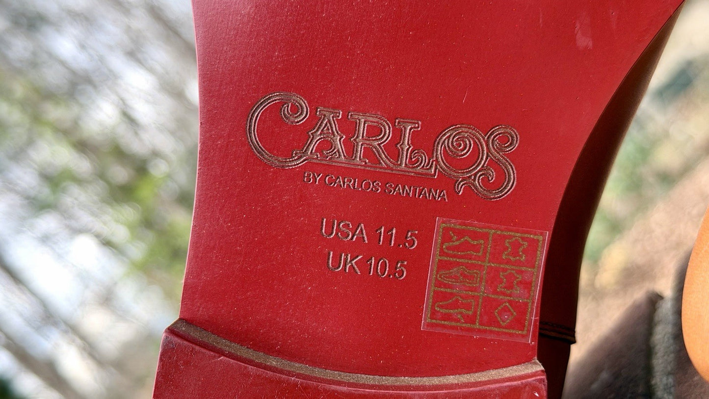 NWT Carlos by Carlos Santana Men's Mantra Chelsea Ankle Boots - Size 11.5D / New