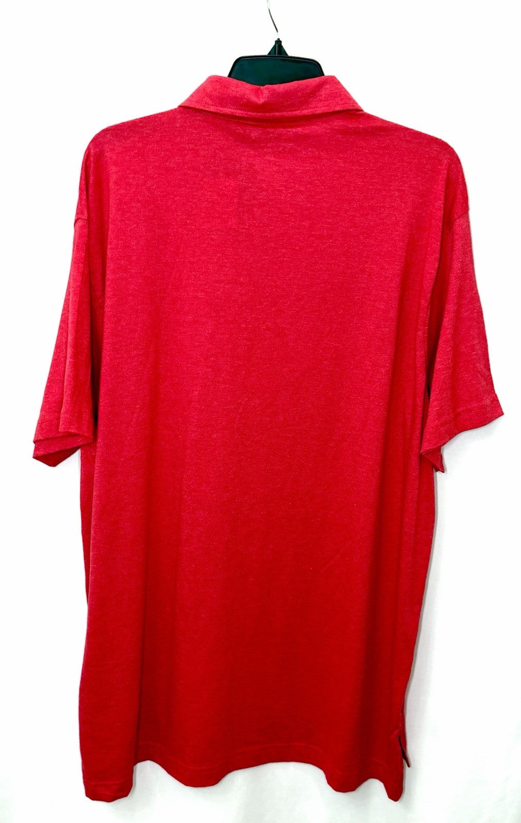 Charleston Threads Men Polo Shirt Size XXL 2XL Pink Coral Heathered NWT Pocket