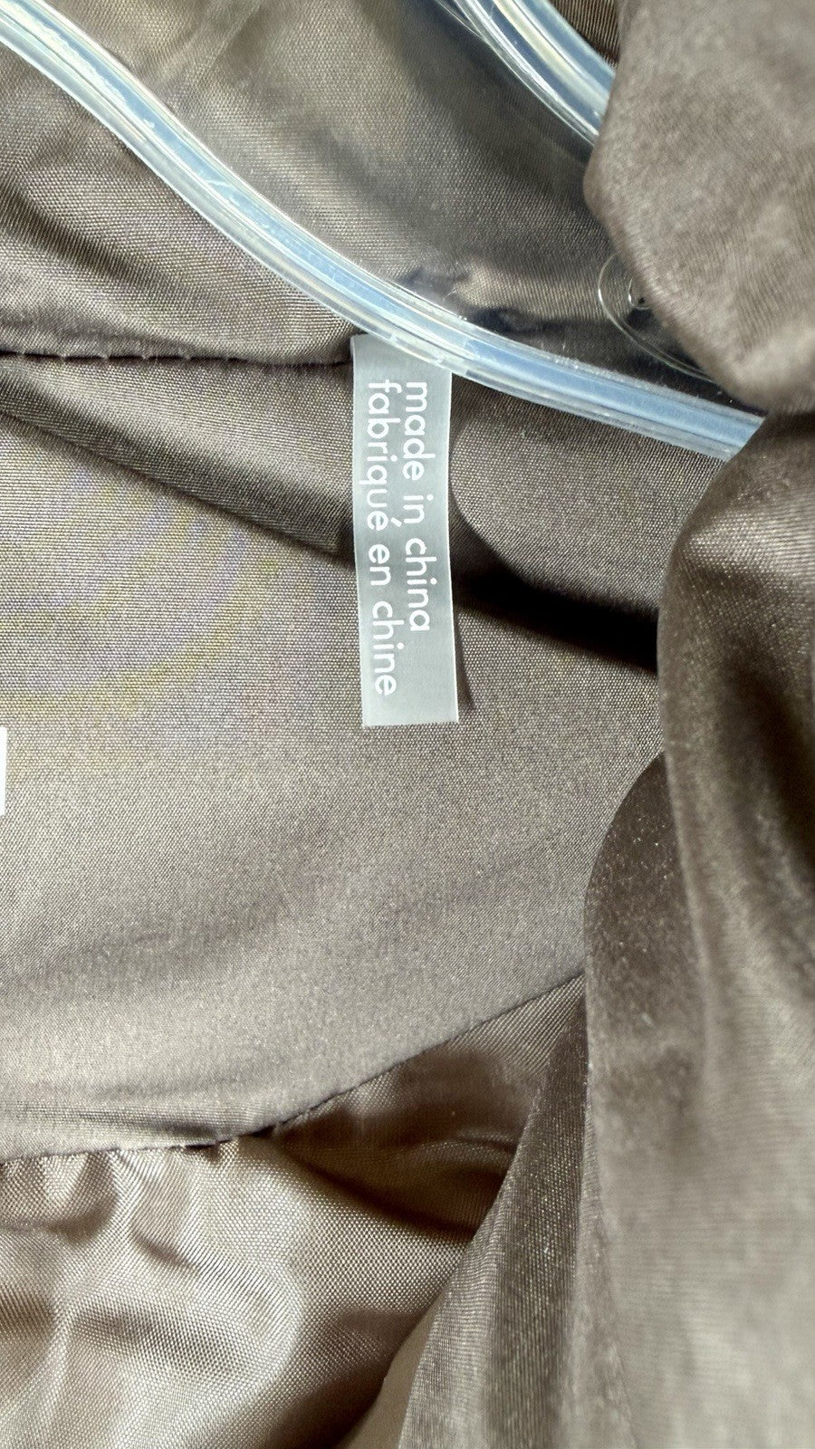 NWT Cole Haan Signature Chevron Quilted Vest / Women’s Large / Chocolate