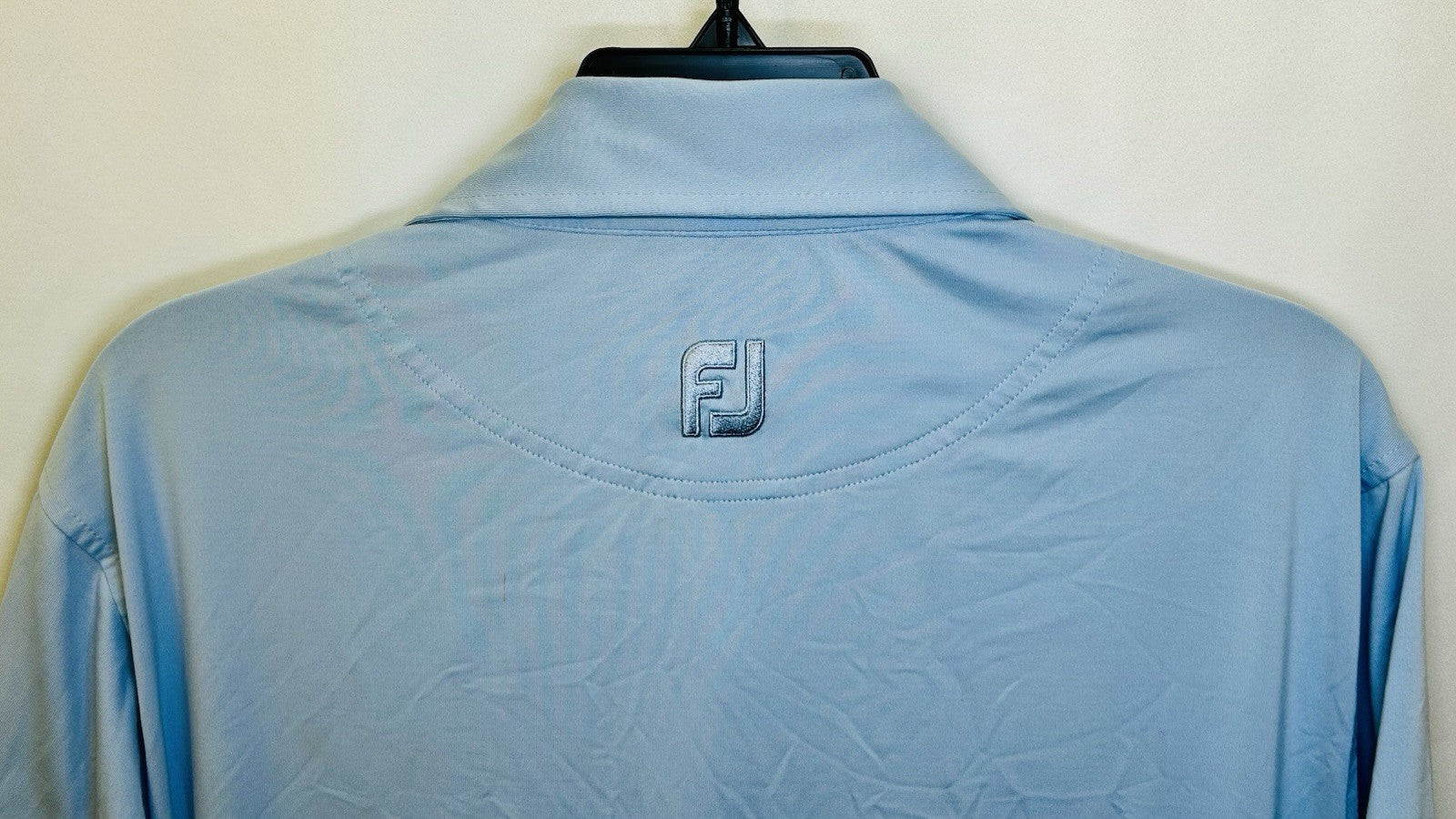 FJ Footjoy Men’s Light Blue Performance Golf Polo / 1984 Edition / Size Small