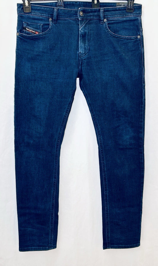 Diesel Jeans Tommer Men’s 34x30 Slim Skinny Fit Dark Wash | Slim | Tag 34x32