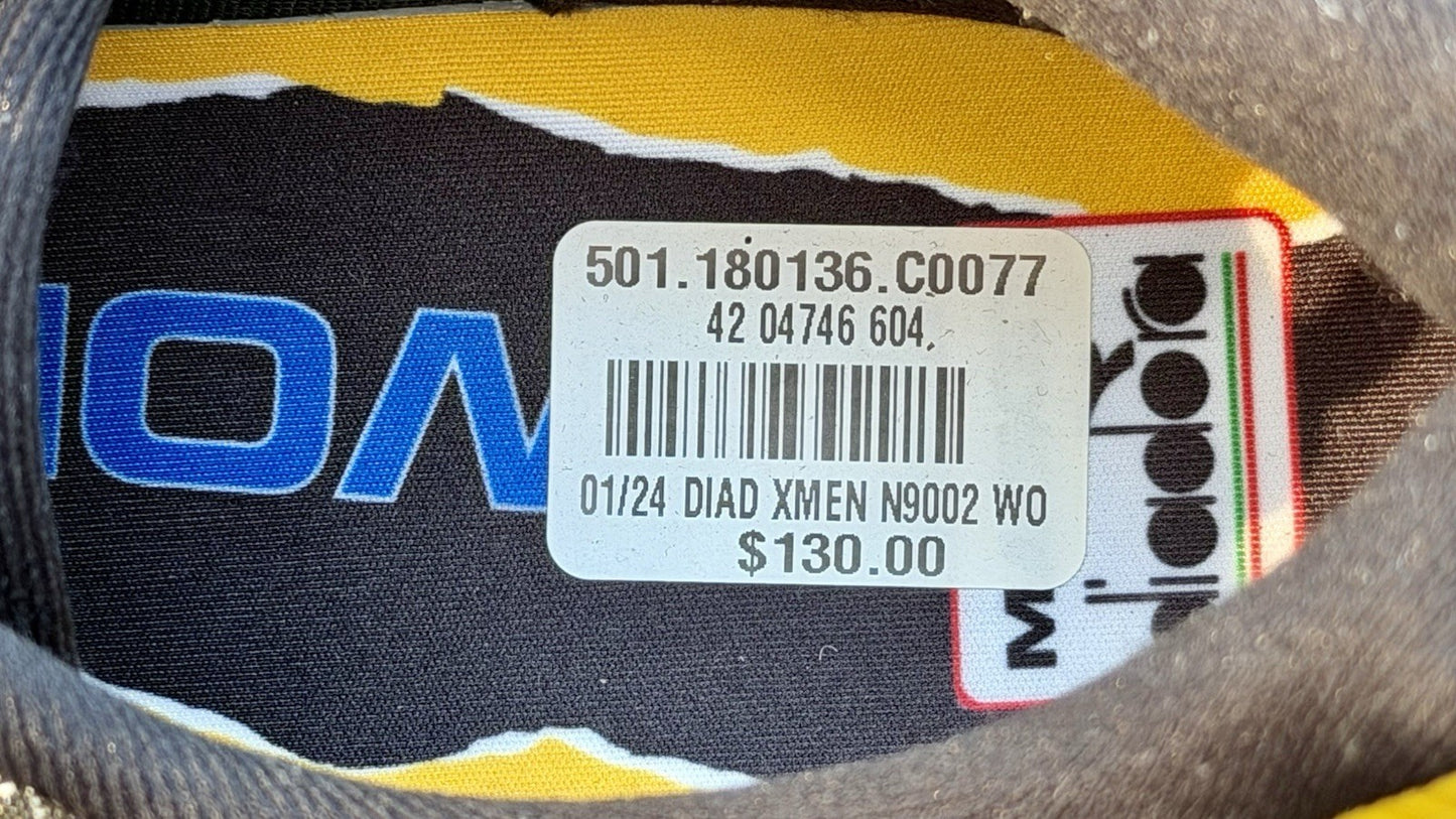 DIADORA X MARKET X MARVEL WOLVERINE SIZE 12.5 NEW W/O BOX
