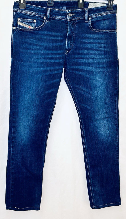 Diesel Jeans Thanaz-XP Men’s 34x30 Slim Skinny Fit Dark Wash | Tag 34x32