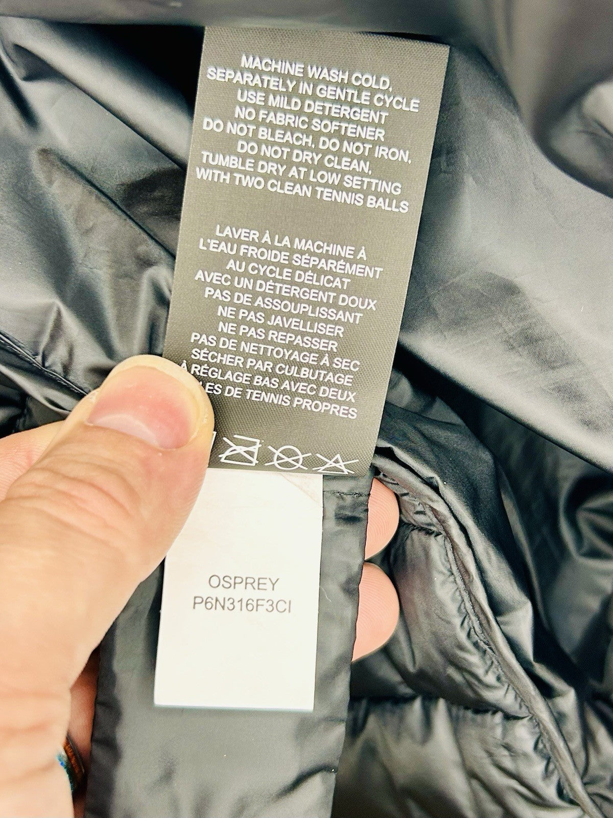 PAJAR MEN'S OSPREY QUILTED & PUFFER LIGHTWEIGHT BLACK HOODED JACKET SIZE LARGE