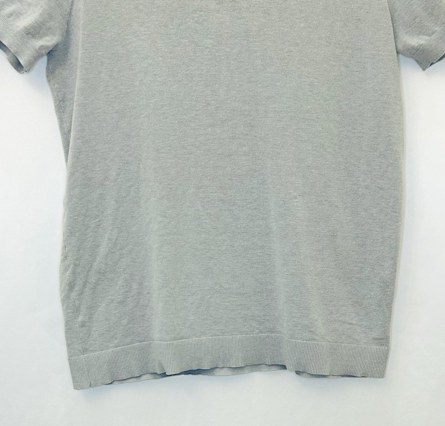 True Classic Men’s L Heather Gray Short Sleeve Ultra-Soft Fitted Classic Polo