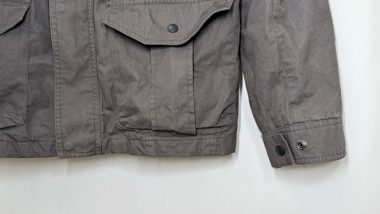 ARMANI EXCHANGE A/X  Hidden Hood  Dark Gray Jacket Mens Size Large - Worn Twice
