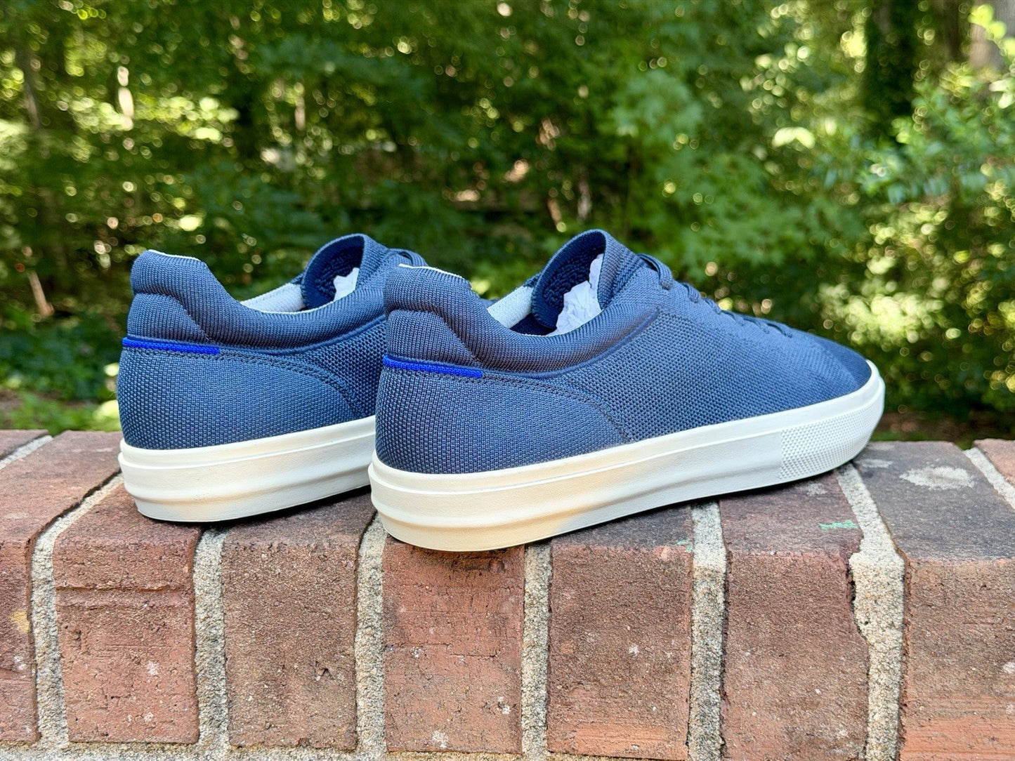 Rothy’s The RS02 Men’s 11.5 / Women’s 13 Navy Blue Knit Sneakers NWOB