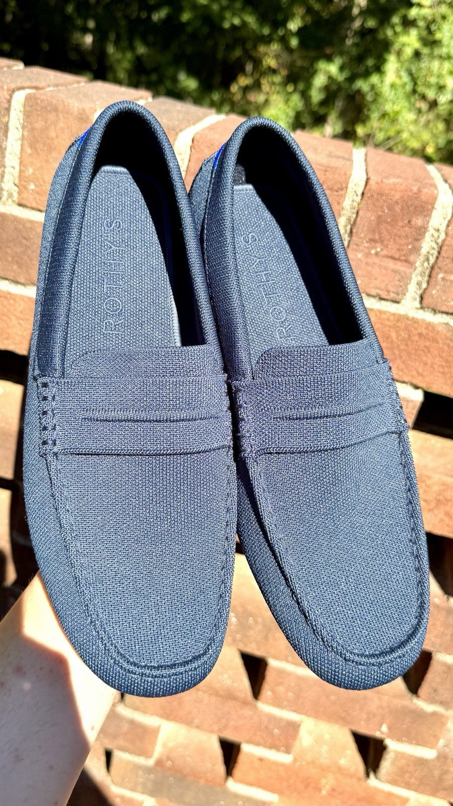 Rothy's Men’s Size 11 The Driving Loafer Navy New Rare $189 Retail