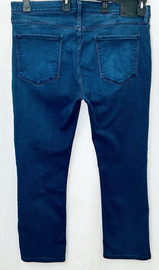 Paige Normandie Denim Jeans Straight Leg Dark Wash Mens Size 36 (36x30) $209 New