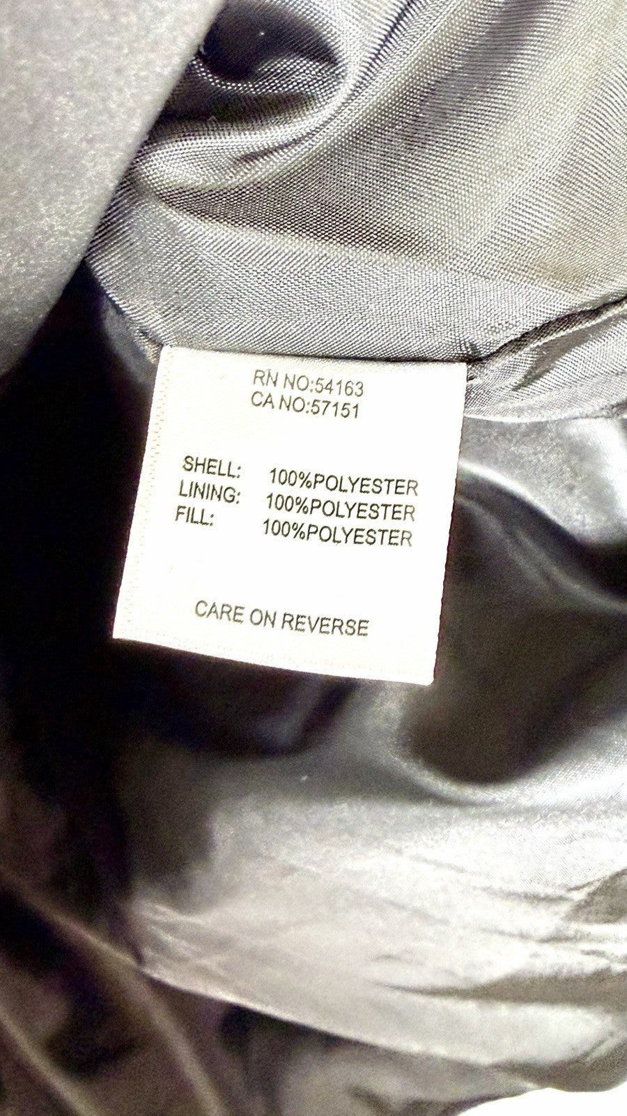 Kenneth Cole NY Quilted Black Down Puff Puffer Vest Medium Excellent See Pics!!!