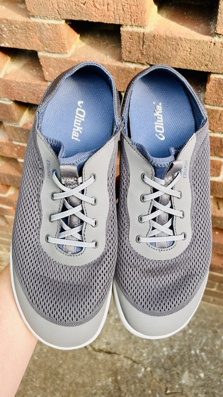 NWOT OluKai Nohea Pae Men's Size 12 Boat Shoes Slip On Drop Heel | Pavement