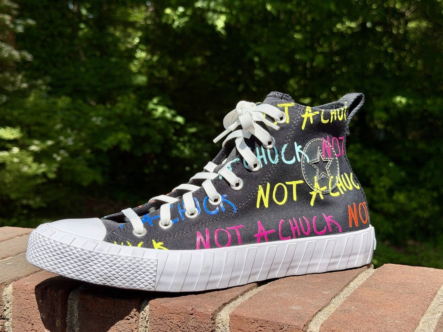 Converse UNT1TL3D High Not A Chuck Black Multi 173165C Men’s Size 11 NWOT
