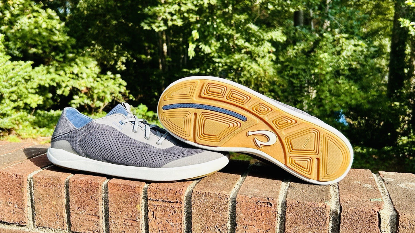 NWOT OluKai Nohea Pae Men's Size 12 Boat Shoes Slip On Drop Heel | Pavement