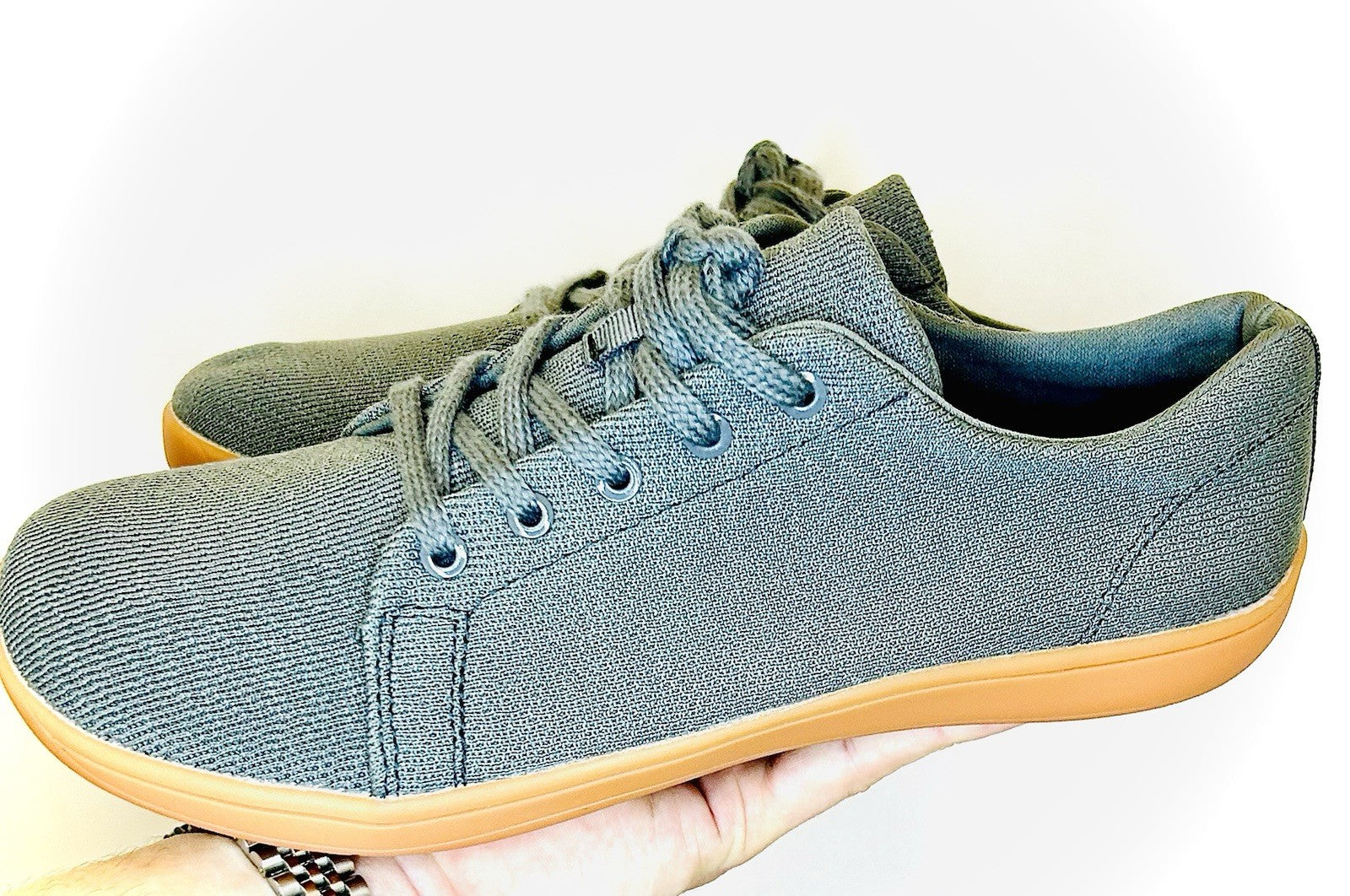New Whitin Barefoot Shoes Men's Size EU/40 US/9 Grey Minimalist Zero Drop
