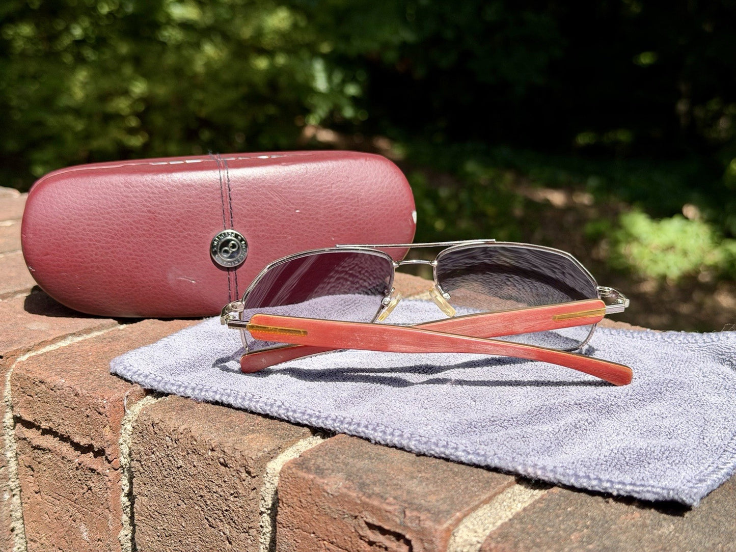 MORGENTHAL FREDERICS ICE STEALTH 60 ROS 602/H20 Sunglasses ($1695 New)